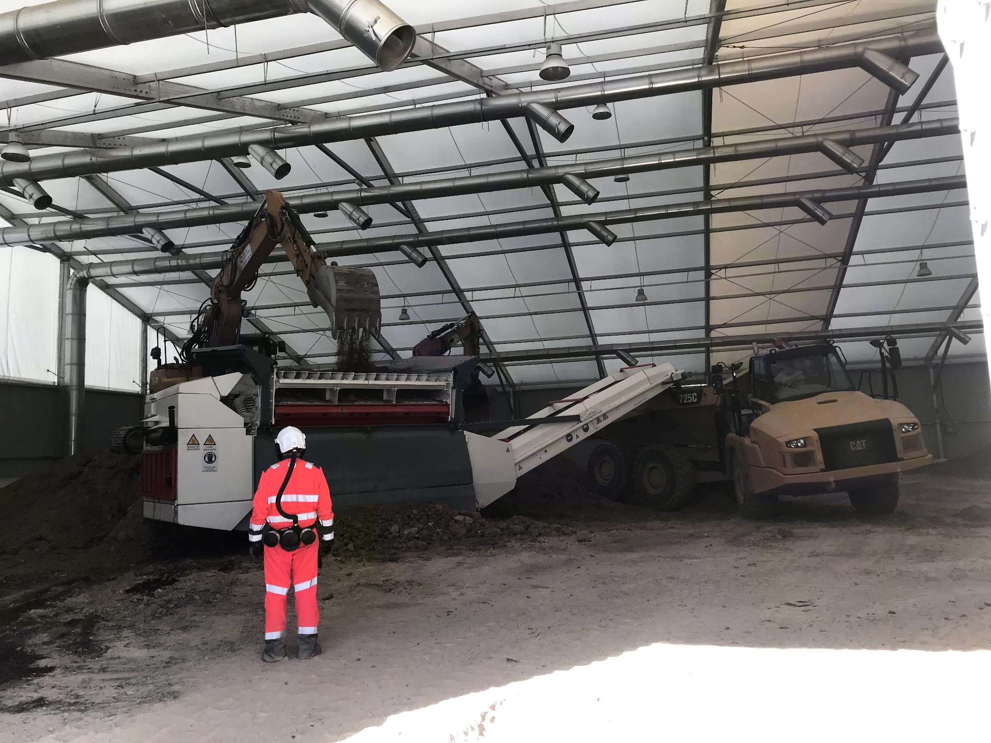 Supervision environnementale de chantier